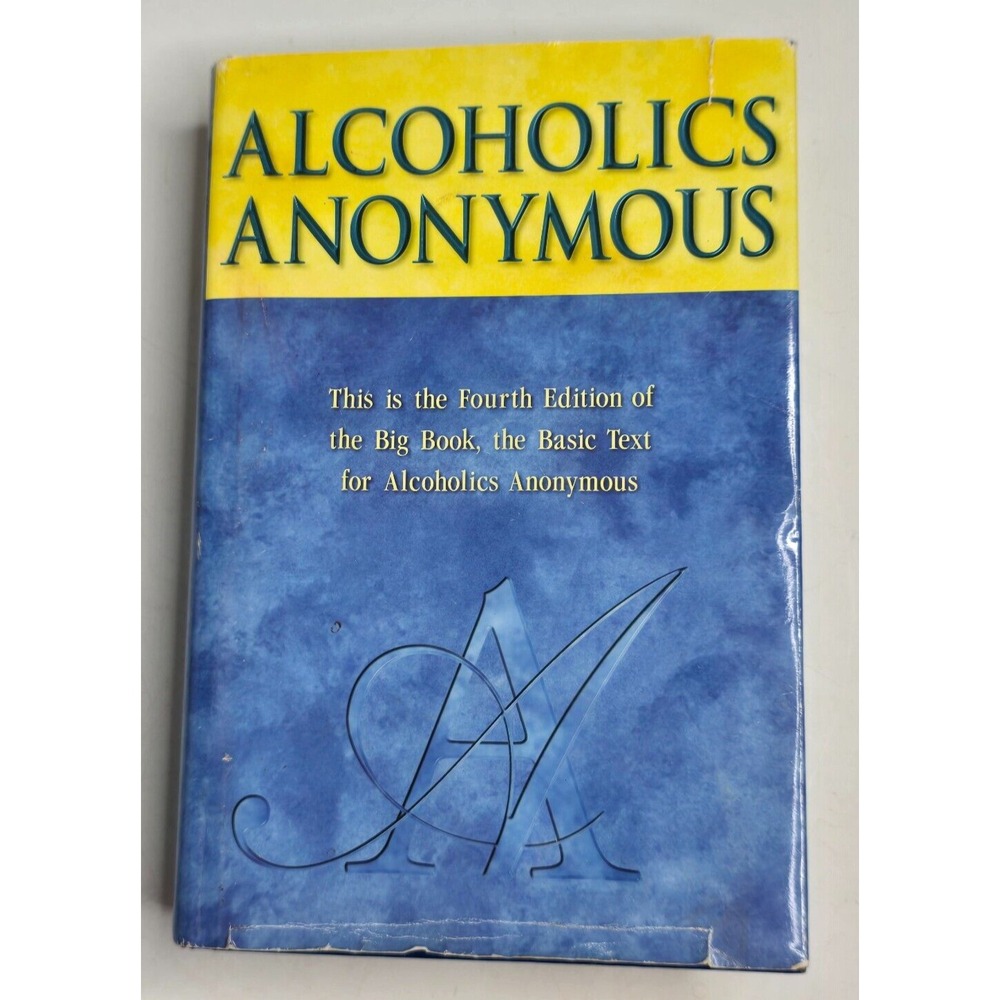 Alcoholics Anonymous AA Hardcover Big Book 4th Fourth Edition 32nd Printing